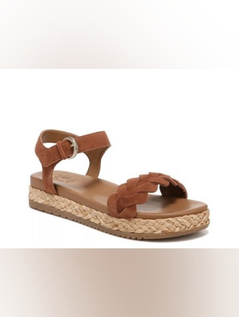 Women's Braided Espadrille Platform Sandal - Brown Naturalizer-Neila Sandal